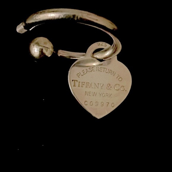 Tiffany & Co. Accessories - VINTAGE | TIFFANY & CO | RETURN TO TIFFANY HEART KEY RING | 925 STERLING SILVER
